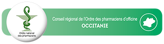logo conseil régional des pharmaciens d'officine d'Occitanie